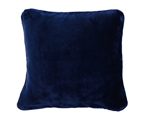 Gözze - Premium Cashmere-Feeling Kissenbezüge, 500 g/m², 50 x 50 cm - Marine von Gözze