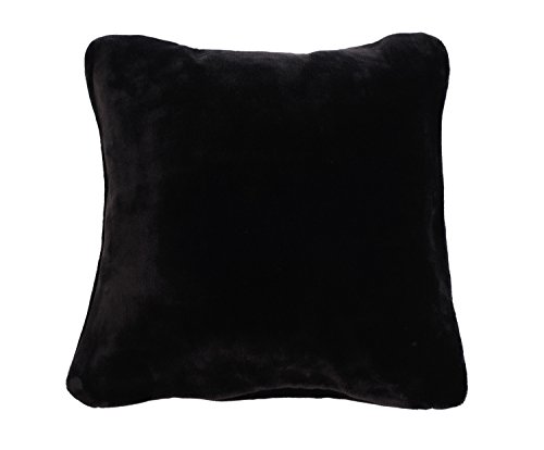 Gözze - Premium Cashmere-Feeling Kissenbezüge, 500 g/m², 50 x 50 cm - Schwarz von Gözze