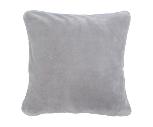 Gözze - Premium Cashmere-Feeling Kissenbezüge, 500 g/m², 50 x 50 cm - Silber von Gözze