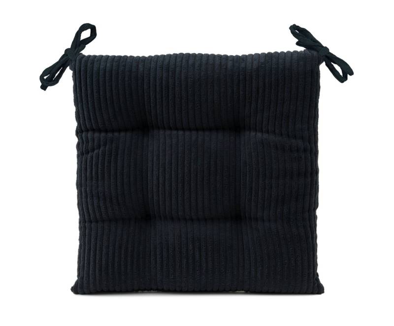 Gözze Sitzsack GÖZZE Sitzkissen ANAFI LBH 40x40x6 cm schwarz Bodenkissen Sitzsack von Gözze