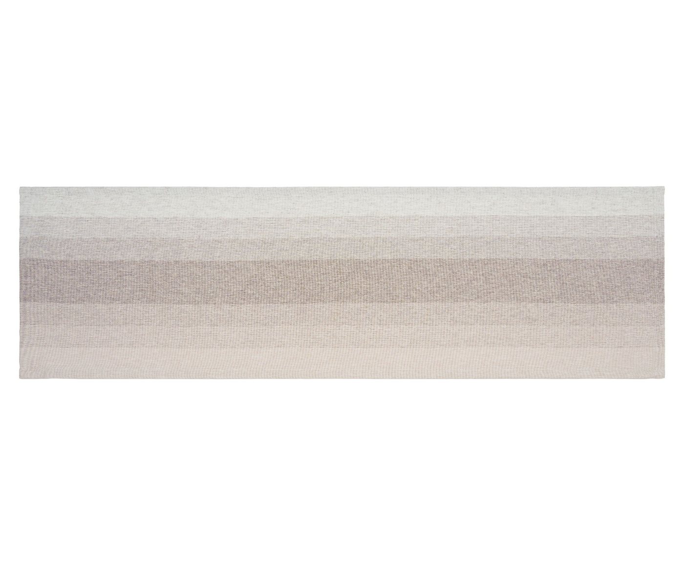 Gözze Tischläufer GÖZZE Tischläufer CAPRIO stein LB 140x40 cm grau Tischdecke Tischband von Gözze