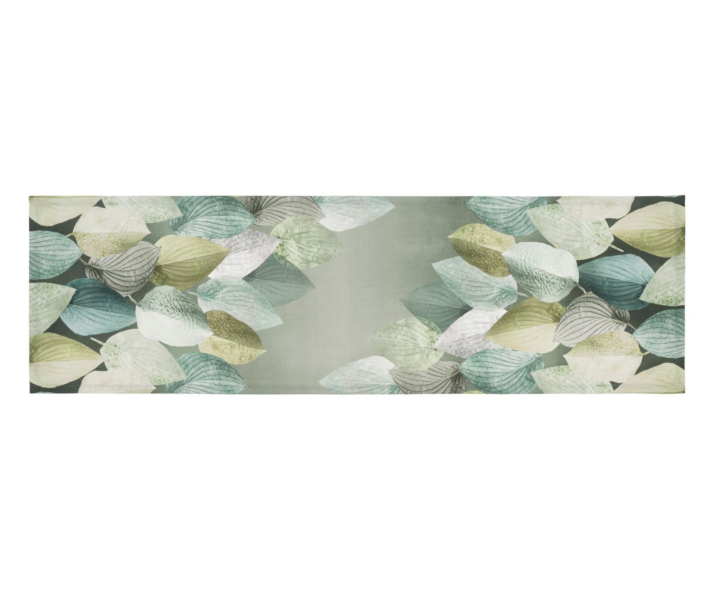 Gözze Tischläufer GÖZZE Tischläufer VAPIANO BL 40x140 cm grün Tischdecke Tischband von Gözze