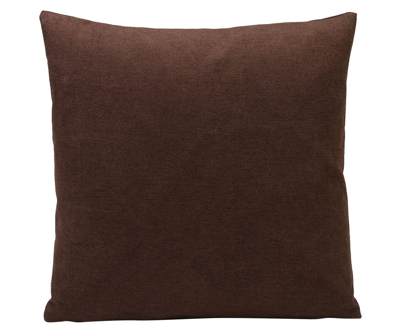 Gözze Kissenhülle DARCO, 50 x 50 cm, Dunkelbraun, Polyester, (1 Stück), mit Reißverschluss, Waschbar bei 30 °C, Trocknergeeignet von Gözze