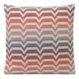 home24 Kissenhülle Naxos Orange/Apricot 50 x 50cm Mischgewebe von home24