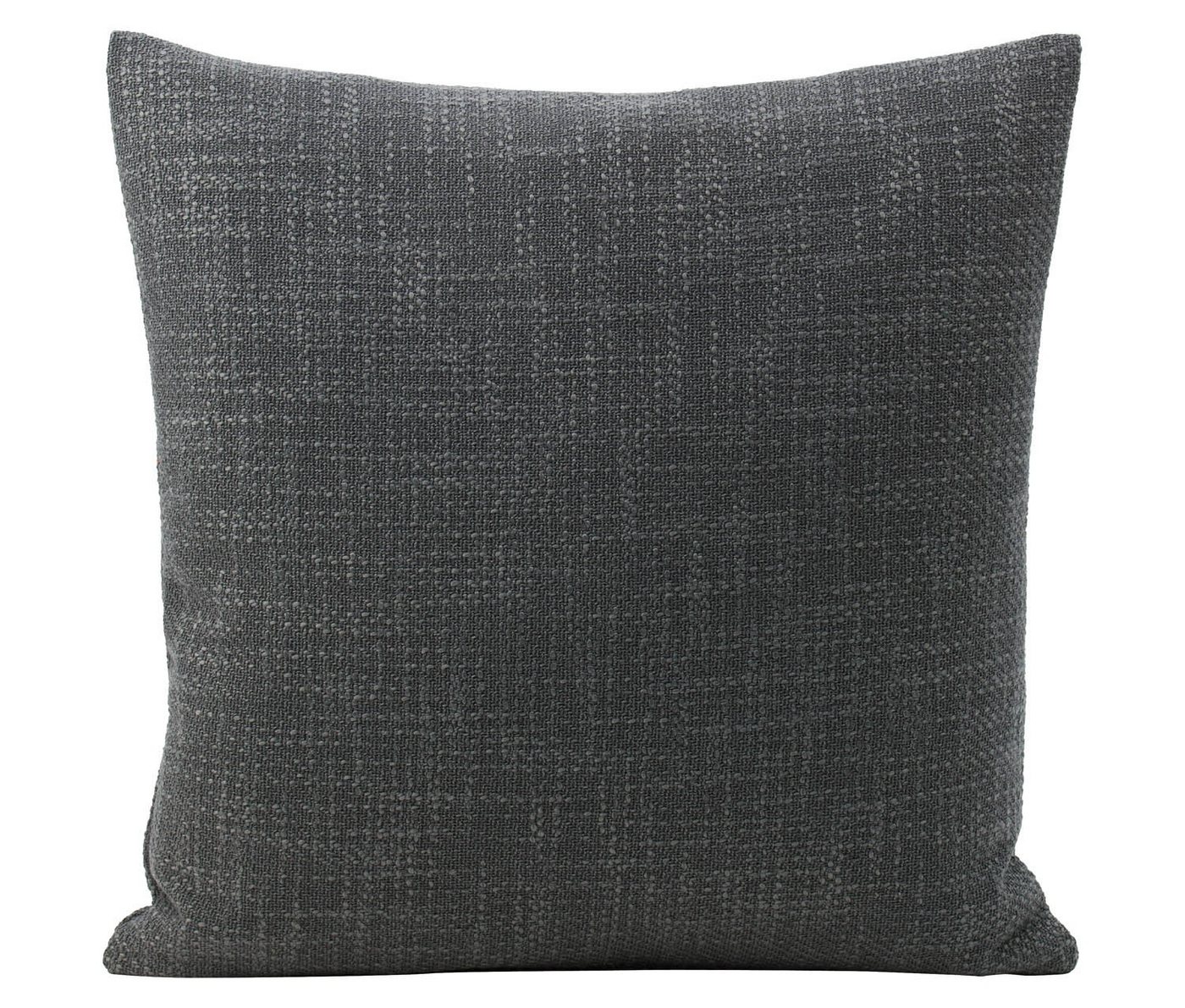 Gözze Kissenhülle OSLO, Anthrazit, Polyester, Baumwolle, 50 x 50 cm, (1 Stück), mit Reißverschluss von Gözze
