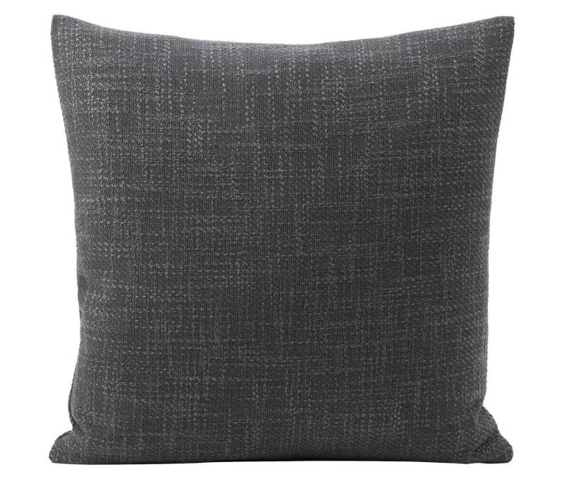 Gözze Kissenhülle OSLO, Anthrazit, Polyester, Baumwolle, 50 x 50 cm, (1 Stück), mit Reißverschluss von Gözze
