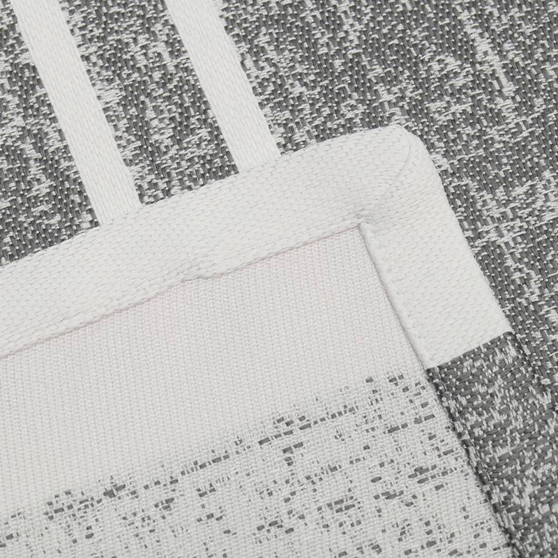 home24 Tischläufer Java 40 x 0 x 135cm Grau/Anthrazit von home24