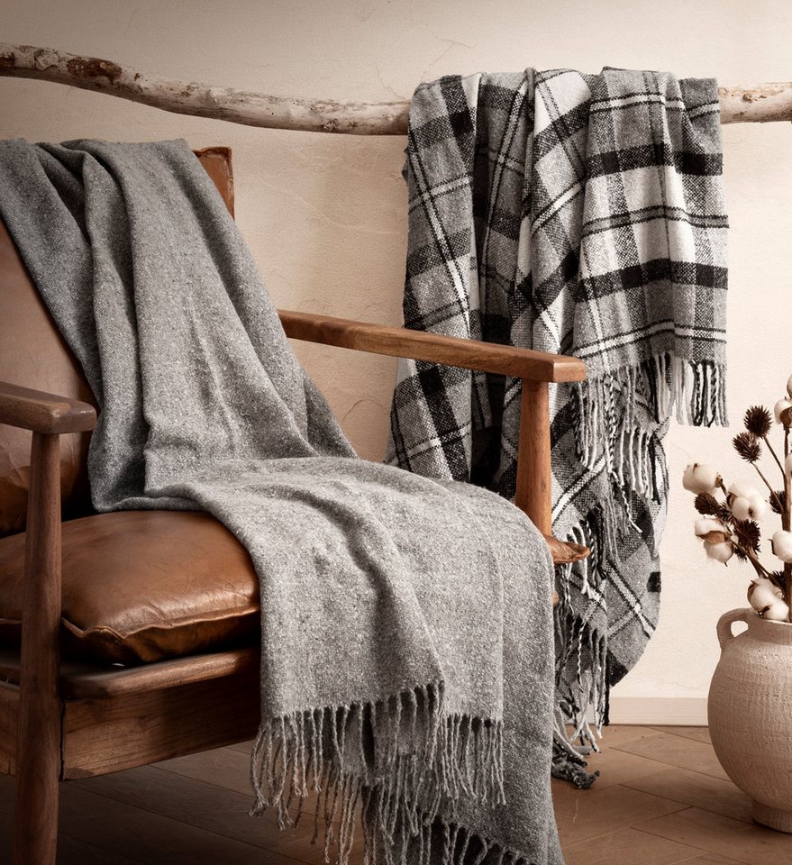 Wohndecke GÖZZE Decke MISHKA anthrazit BL 150x200 cm grau Wohndecke, Gözze Wohndecke GÖZZE Decke MISHKA anthrazit BL 150x200 cm grau Wohndecke, Gözze von Gözze