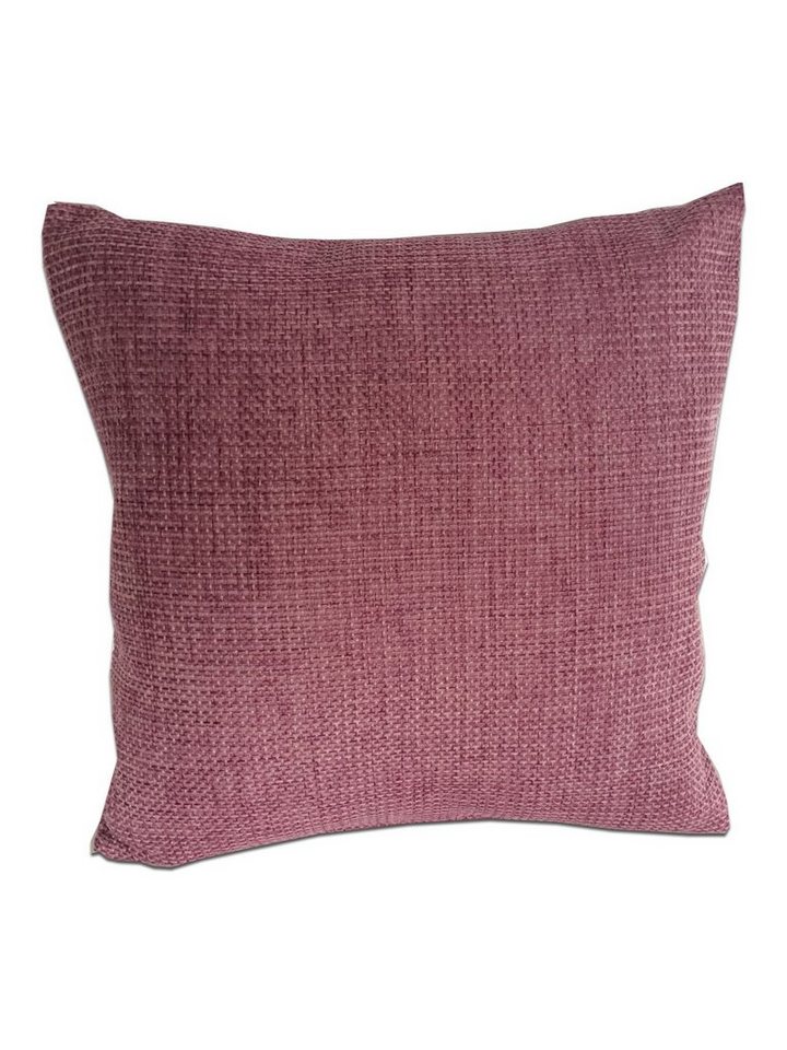 Wohndecke GÖZZE Kissenhülle DALLAS altrosa BL 50x50 cm rosa, Gözze von Gözze