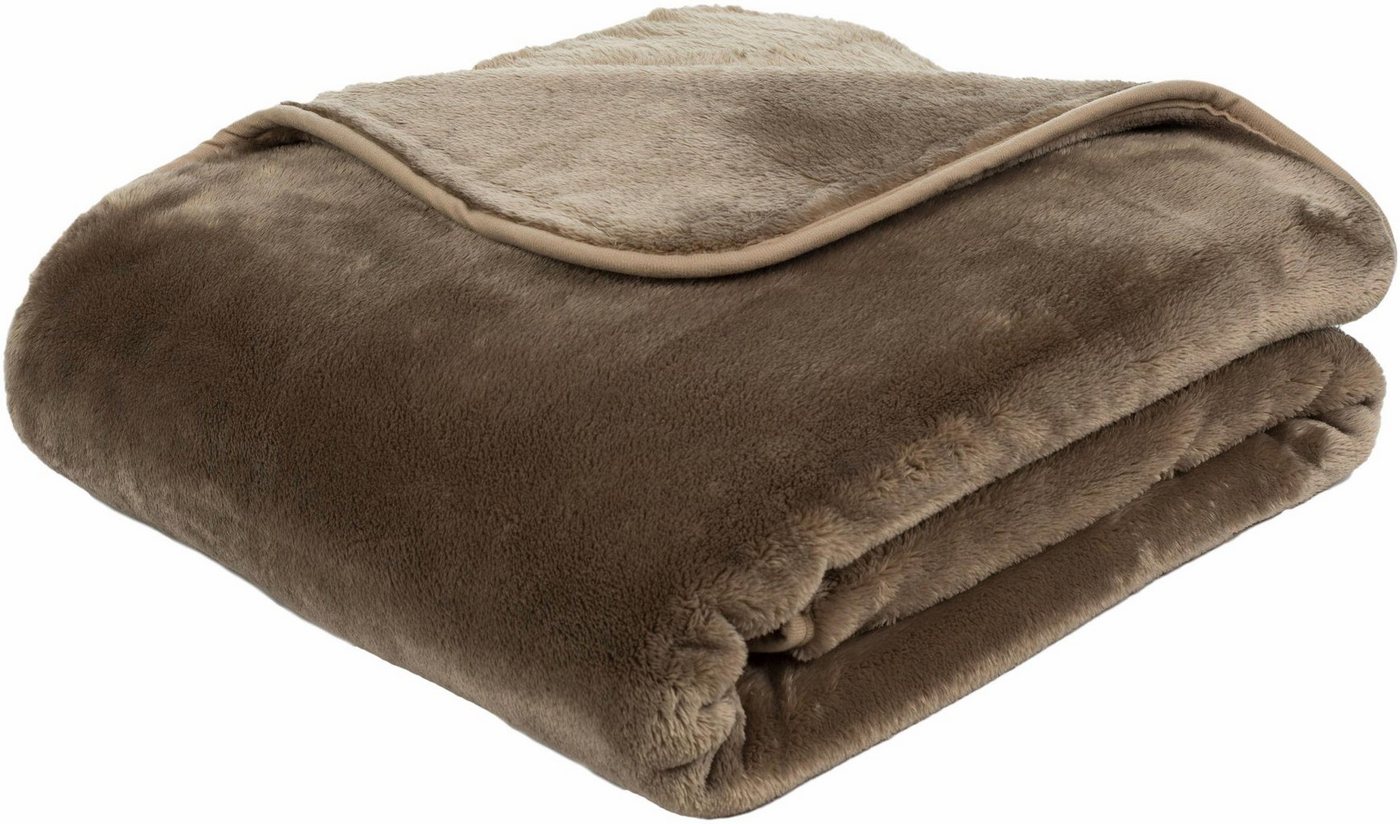 Wohndecke Premium Cashmere Feeling, Gözze, mit premium Cashmere Feeling, Kuscheldecke von Gözze