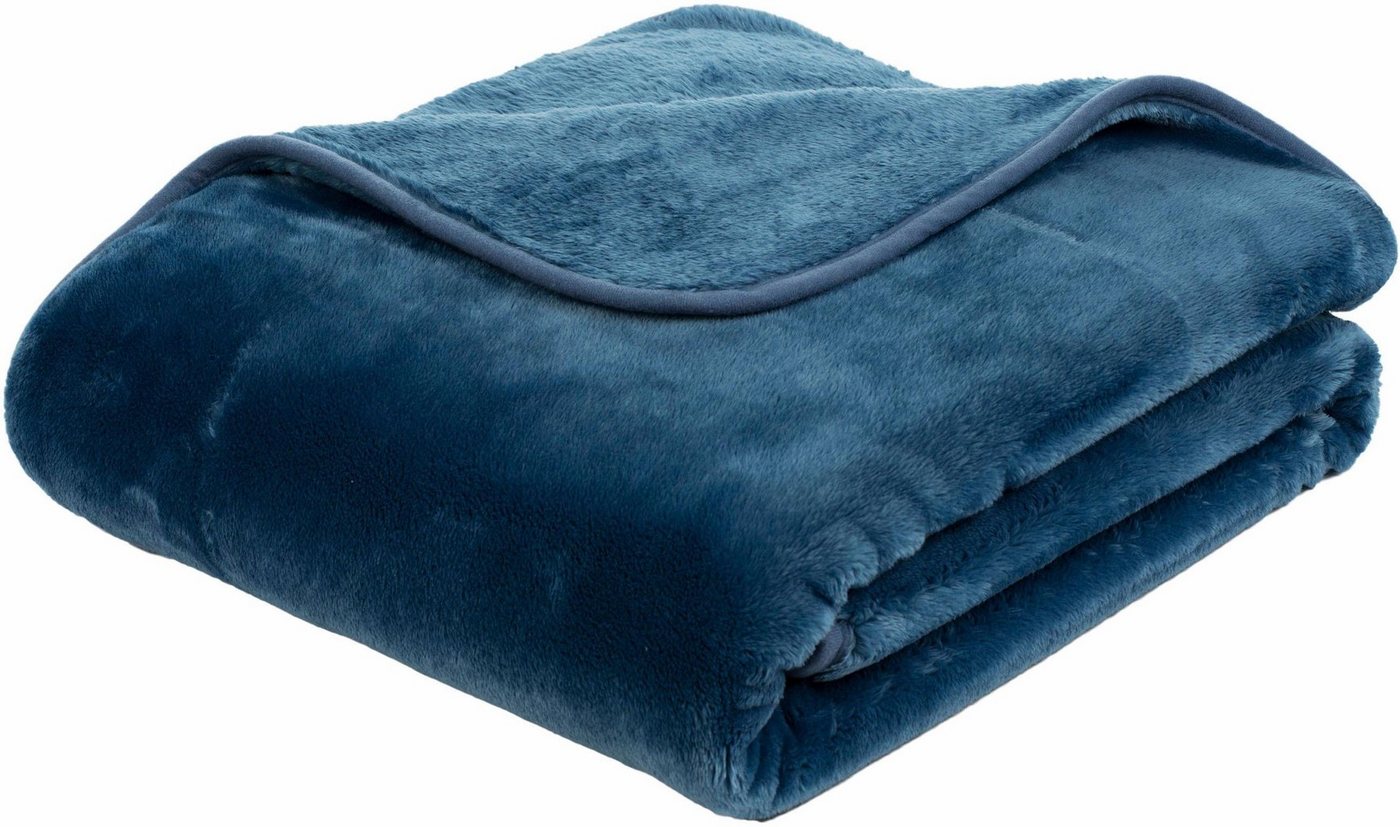 Wohndecke Premium Cashmere Feeling, Gözze, mit premium Cashmere Feeling, Kuscheldecke von Gözze