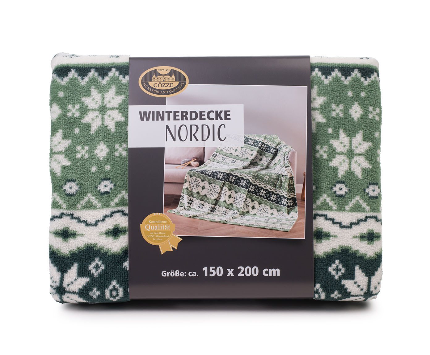 Wohndecke Wohndecke Nordic 150x200 cm, Gözze von Gözze