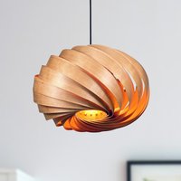 Kirschbaum Hängeleuchte Designed By Manuel Döpper Mit Spiralförmigen Und Passivem Licht. Handgefertigt in Deutschland von Gofurnit