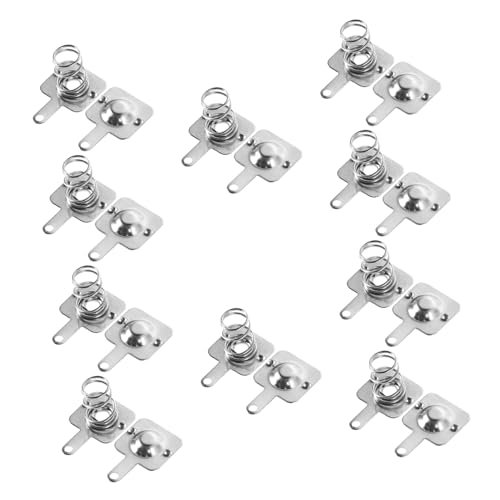 Gogogmee 10 Sätze Aaa Batterie Federkontakt Ersatz Federscheiben für Fernbedienungen Stabile Elektrische Verbindung Einfache Installation Geeignet für Ferngesteuerte Spielzeuge und Modelle Gogogmee 10 Sätze Aaa Batterie Federkontakt Ersatz Federscheiben für Fernbedienungen Stabile Elektrische Verbindung Einfache Installation Geeignet für Ferngesteuerte Spielzeuge und Modelle von Gogogmee