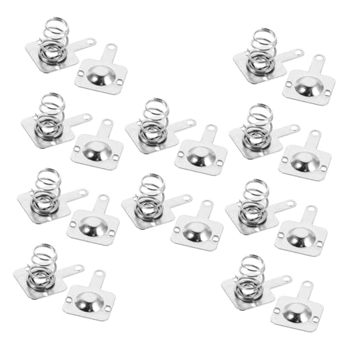 Gogogmee 10 Sätze Aaa Batterie Federplatten Eisenkontaktplatten für Fernbedienung DIY Batterieanschluss Federn Stabile Stromversorgung Einfache Installation und Schneller Batteriewechsel Gogogmee 10 Sätze Aaa Batterie Federplatten Eisenkontaktplatten für Fernbedienung DIY Batterieanschluss Federn Stabile Stromversorgung Einfache Installation und Schneller Batteriewechsel von Gogogmee