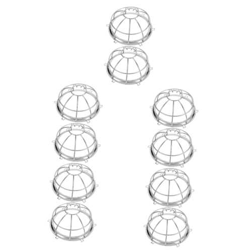 Gogogmee 10 Stck. Teiliges Sprinklerkopf Schutzgehäuse Abnehmbare Sensor-Abdeckung Robustes Gehäuse für Feuermelder Einfache Montage Passend für Brandschutzsysteme in Hotels Büros von Gogogmee