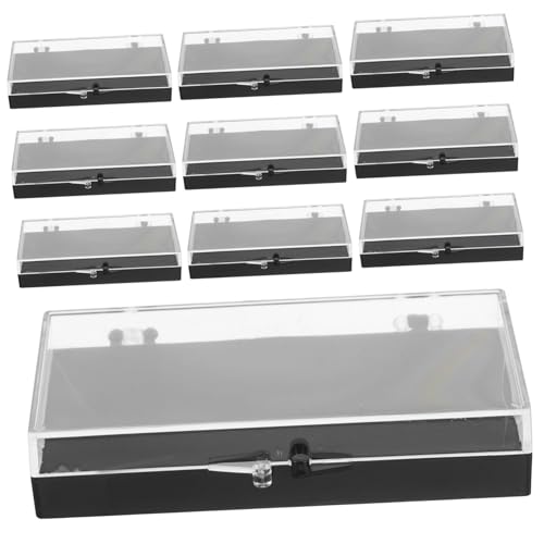 Gogogmee 10 Stück Teiliges Transparentes Abzeichen Display Länglichem Steckplatz Kunststoff aufbewahrungsbox für Broschen Schmuck und Medaillen Kleine Vitrine für Bankfeiern und Jubiläen Gogogmee 10 Stück Teiliges Transparentes Abzeichen Display Länglichem Steckplatz Kunststoff aufbewahrungsbox für Broschen Schmuck und Medaillen Kleine Vitrine für Bankfeiern und Jubiläen von Gogogmee