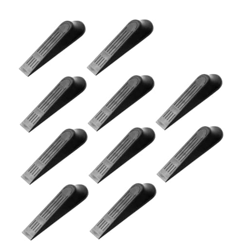 Gogogmee 10 Stück Teiliges Türstopper Schwarzem Kunststoff Schräges Design für Rutschfesten Halt ohne Bohren für Büro und Zuhause Schützt vor Zugluft und Verhindert Unbeabsichtigtes Gogogmee 10 Stück Teiliges Türstopper Schwarzem Kunststoff Schräges Design für Rutschfesten Halt ohne Bohren für Büro und Zuhause Schützt vor Zugluft und Verhindert Unbeabsichtigtes von Gogogmee