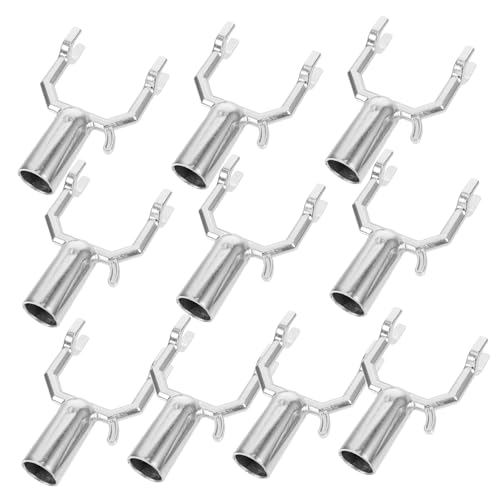 Gogogmee 10 Teiliges Metall Stützgabel Langlebige U Förmige Aststützen mit Hoher Härte Verschleißfest für Garten und zur Stabilen Baumzweigstütze von Gogogmee