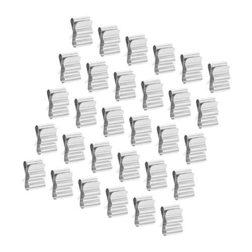 Gogogmee 100 Stück Kabelklemmen für Solarmodule Rostfreie Photovoltaik Kabelhalter Stabile Kabelclips zur Befestigung und Ordentlichen Verlegung von Solarkabeln unter Modulrahmen von Gogogmee