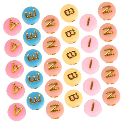 Gogogmee 1000 Stück Teiliges Buchstabenperlen Bunte Alphabet Perlen für DIY Schmuckherstellung Armbänder Halsketten Bastelzubehör Robust Langlebig Zufällige Farbe Zufällige Farbe Gogogmee 1000 Stück Teiliges Buchstabenperlen Bunte Alphabet Perlen für DIY Schmuckherstellung Armbänder Halsketten Bastelzubehör Robust Langlebig Zufällige Farbe Zufällige Farbe von Gogogmee