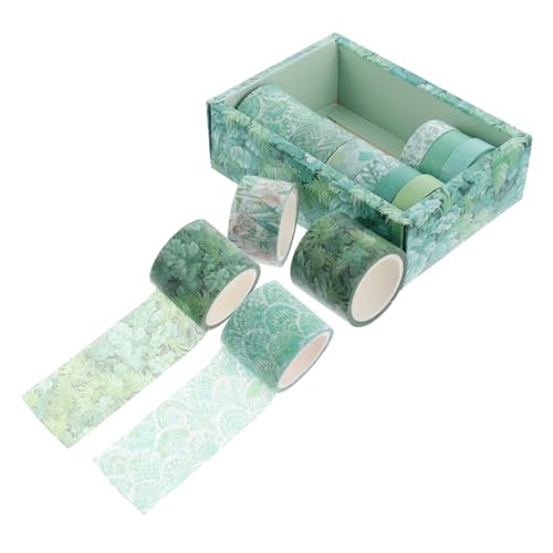 Gogogmee 12 Rollen Vintage Washi Tape Klebeband aus Washi Papier Selbstklebend Leicht Abreißbar Rückstandsfrei Entfernbar für Scrapbooking DIY Dekoration Notizbücher und Kalendergestaltung von Gogogmee