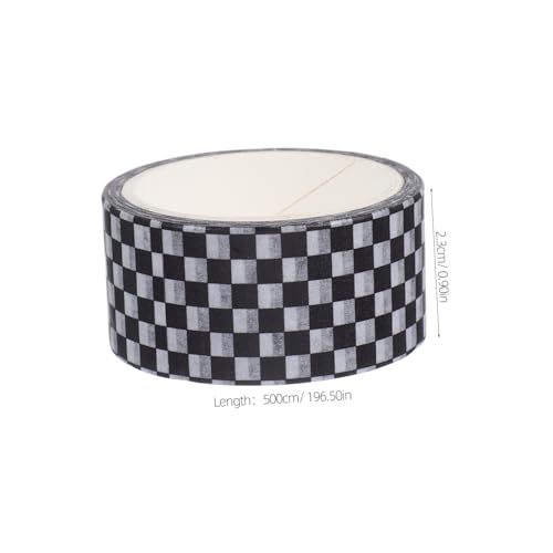 Gogogmee 12 Rollen Washi Tape Kariertes Design Japanisches Klebeband für Journaling Scrapbooking DIY Bastelprojekte Stark Haftend Vielseitig Zuschneidbar Moderne Ästhetik von Gogogmee