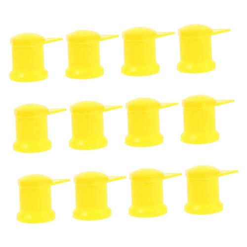 Gogogmee 12 Stück Teiliges Radmutter-warnindikatoren Gelb Kunststoffkappen für Lkw und Pkw Radmutter-abdeckungen mit Schutzhülle für Sichere Saubere Radmutternprüfung Gogogmee 12 Stück Teiliges Radmutter-warnindikatoren Gelb Kunststoffkappen für Lkw und Pkw Radmutter-abdeckungen mit Schutzhülle für Sichere Saubere Radmutternprüfung von Gogogmee