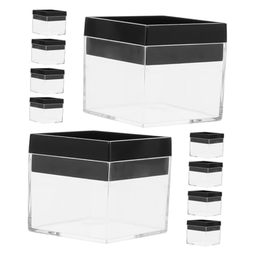 Gogogmee 12 Stück Teiliges Transparentes Mineralien Display Box Quadratische Aufbewahrungsbox mit Abnehmbarem Deckel Klare Kunststoffbox zur Sicheren Aufbewahrung von Mineralproben und Gogogmee 12 Stück Teiliges Transparentes Mineralien Display Box Quadratische Aufbewahrungsbox mit Abnehmbarem Deckel Klare Kunststoffbox zur Sicheren Aufbewahrung von Mineralproben und von Gogogmee