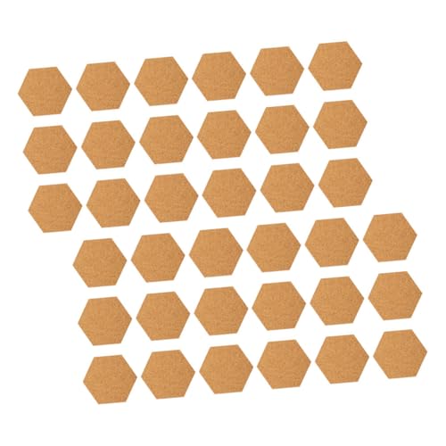Gogogmee 120 Stück Teiliges Selbstklebendes Sechseckiges Korkplatten Zuschneidbare und Beschreibbare Korkpads aus Naturkork Nachhaltige Mini pinnwand für DIY deko Tischschutz und Kreative Gogogmee 120 Stück Teiliges Selbstklebendes Sechseckiges Korkplatten Zuschneidbare und Beschreibbare Korkpads aus Naturkork Nachhaltige Mini pinnwand für DIY deko Tischschutz und Kreative von Gogogmee