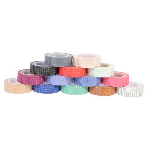 Gogogmee 14 Rollen Teiliges DIY Washi Tape mit Bunten Selbstklebenden Ablösbaren Hand Account Klebestreifen Vielseitig für Scrapbooking Tagebücher Geschenkverpackungen und Bastelprojekte Gogogmee 14 Rollen Teiliges DIY Washi Tape mit Bunten Selbstklebenden Ablösbaren Hand Account Klebestreifen Vielseitig für Scrapbooking Tagebücher Geschenkverpackungen und Bastelprojekte von Gogogmee