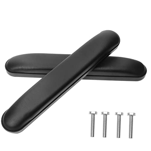 Gogogmee 1Paar Bürostuhl Armlehnen Polster Armkissen für Gaming Stühle Ergonomische Unterstützung für Rollstühle und Drehstühle für Büro und Zuhause von Gogogmee