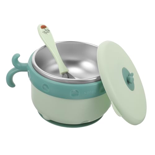 Gogogmee 1Satz Abnehmbaren Isolierschüsseln mit Temperaturempfindlichem Sicherheitsbabyschale für Lebensmittelechtem Material für Reis und Snacks von Gogogmee