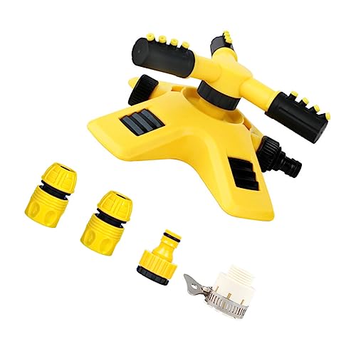 Gogogmee 1Satz Automatisches Sprinkler Bewässerungssystem mit Gartensprinkler mit Sprühmodi für Effektive Bewässerung und Große Flächenabdeckung von Gogogmee
