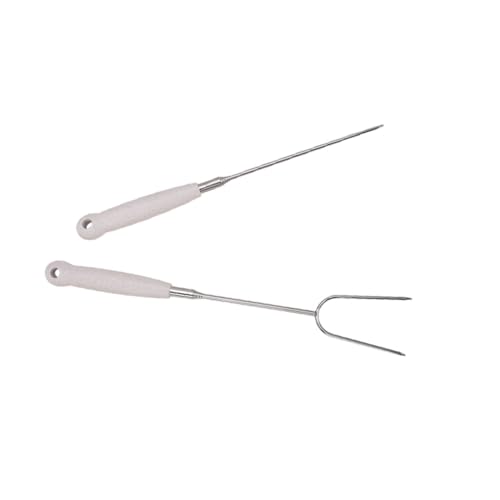 Gogogmee 2 STÜCK Teiliges Teleskop Grillbesteck aus Edelstahl Flexible Bbq Gabeln Ausziehbar für Camping und Garten Einzelfork Doppelgabel für Vielseitiges Grillen von Fleisch und Gemüse Gogogmee 2 STÜCK Teiliges Teleskop Grillbesteck aus Edelstahl Flexible Bbq Gabeln Ausziehbar für Camping und Garten Einzelfork Doppelgabel für Vielseitiges Grillen von Fleisch und Gemüse von Gogogmee