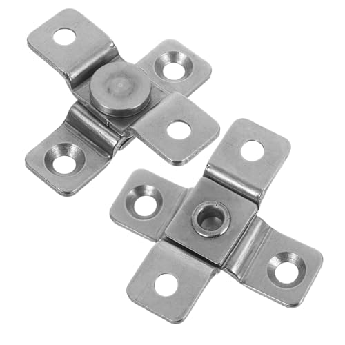 Gogogmee 2 Stück Dämpfungsscharnier Drehmomentscharnier Schrankscharnier Robustes Verstecktes Türscharnier Türlagerscharniere Fensterscharnierbeschläge Möbeltür Drehwelle Silber Gogogmee 2 Stück Dämpfungsscharnier Drehmomentscharnier Schrankscharnier Robustes Verstecktes Türscharnier Türlagerscharniere Fensterscharnierbeschläge Möbeltür Drehwelle Silber von Gogogmee