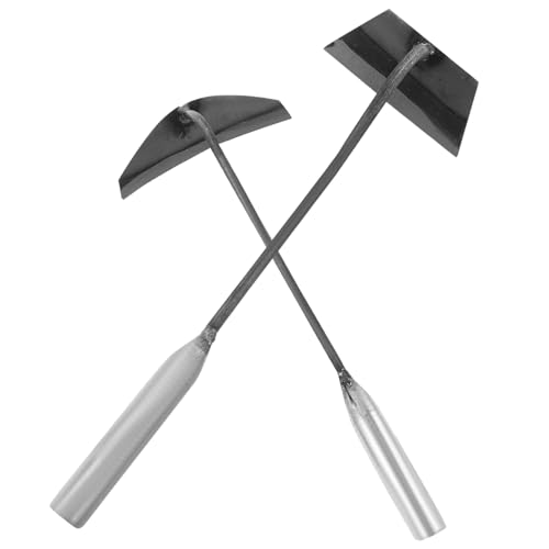 Gogogmee 2 Stück Gartenhandhacken Robuste Unkrauthacken für Gartenarbeit zum Jäten Grabenziehen und Bodenlockern Tragbar und Leicht zu Handhaben Gogogmee 2 Stück Gartenhandhacken Robuste Unkrauthacken für Gartenarbeit zum Jäten Grabenziehen und Bodenlockern Tragbar und Leicht zu Handhaben von Gogogmee