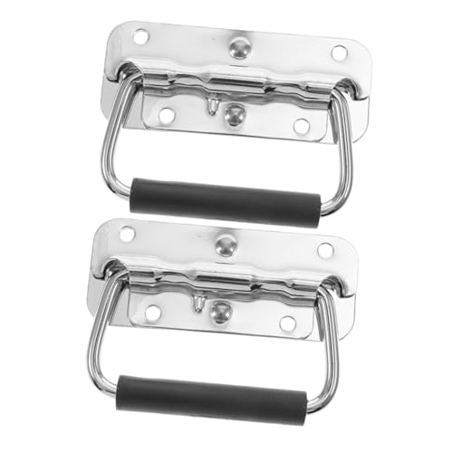 Gogogmee 2 Stück Gefederte Klappgriffe Gummigriff Robuste Metallgriffe für Werkzeugkisten Industrie Lagerboxen Ergonomisch Platzsparend Sicherer Griff Faltbar Vielseitig Einsetzbar Gogogmee 2 Stück Gefederte Klappgriffe Gummigriff Robuste Metallgriffe für Werkzeugkisten Industrie Lagerboxen Ergonomisch Platzsparend Sicherer Griff Faltbar Vielseitig Einsetzbar von Gogogmee