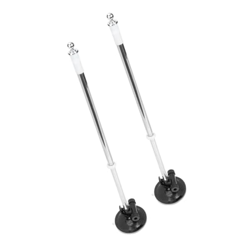 Gogogmee 2 Stück Mini Fahnenhalter mit Saugnapfbasis Wetterfester Auto Fahnenmast für Innen Außen Stabiler Tisch und Fahrzeughalter Schnell Montierbar Kompatibel mit Verschiedenen von Gogogmee