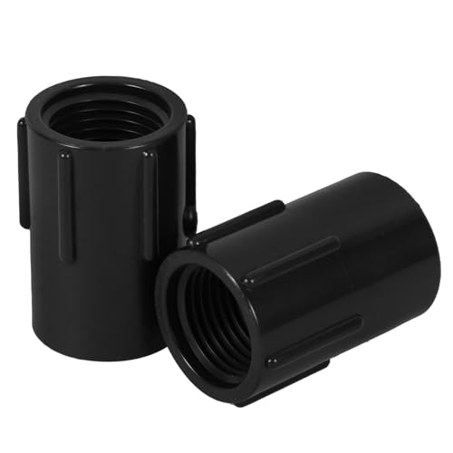 Gogogmee 2 Stück PVC Innengewinde Adapter Fitting für Chemische Industrie Trinkwasser und Abwasserleitungen Langlebig Installieren Korrosionsbeständig Praktische Lösung für Rohrsysteme von Gogogmee