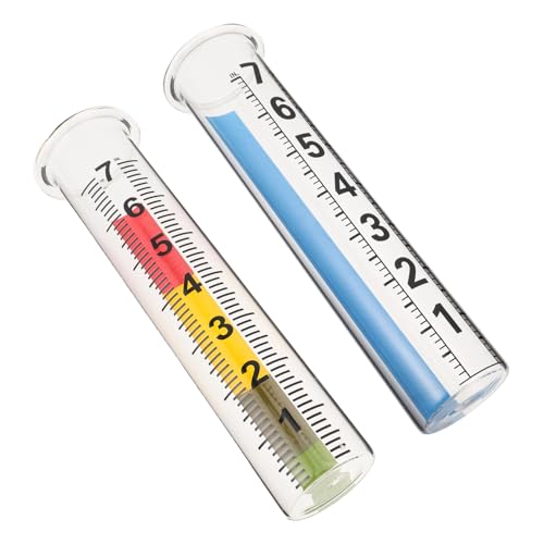 Gogogmee 2 Stück Regenmesser Glas-ersatzrohr aus Hochborosilikatglas Kratzfest Witterungsbeständig Klare Messskala für Garten Landwirtschaft und Außenbereich Gogogmee 2 Stück Regenmesser Glas-ersatzrohr aus Hochborosilikatglas Kratzfest Witterungsbeständig Klare Messskala für Garten Landwirtschaft und Außenbereich von Gogogmee