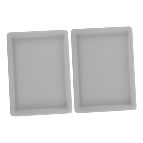 Gogogmee 2 Stück Stapelbare Schmuck Organizer Tabletts mit Transparentem Deckel Kratzfest mit Fächern für Halsketten Armbänder Ohrringe und Ringe Platzsparend für Schminktisch Gogogmee 2 Stück Stapelbare Schmuck Organizer Tabletts mit Transparentem Deckel Kratzfest mit Fächern für Halsketten Armbänder Ohrringe und Ringe Platzsparend für Schminktisch von Gogogmee