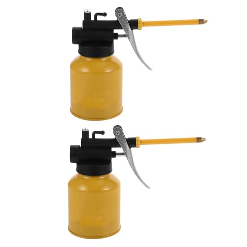 Gogogmee 2 Stück Teiliges Ölkanne Langlebigem mit Hochdruckpumpe Kompakt Rostfrei Leicht mit Daumen Frontpumpe für Präzises Schmieren und Ölabsaugen im Haushalt Gogogmee 2 Stück Teiliges Ölkanne Langlebigem mit Hochdruckpumpe Kompakt Rostfrei Leicht mit Daumen Frontpumpe für Präzises Schmieren und Ölabsaugen im Haushalt von Gogogmee