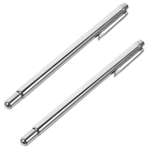 Gogogmee 2 Stück Teiliges Wünschelruten aus Edelstahl Tragbare Radiästhesie mit Glatter Oberfläche Handliche Detektionsstäbe für Wasser Goldsuche und Spirituelle Anwendungen für von Gogogmee