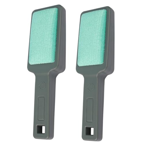 Gogogmee 2 Stück Tragbare Fusselbürste mit Elektrostatischer Doppelseitiger Funktion Langlebiger Praktischer Haar Fusselentferner für Kleidung Sofas Autositze Gogogmee 2 Stück Tragbare Fusselbürste mit Elektrostatischer Doppelseitiger Funktion Langlebiger Praktischer Haar Fusselentferner für Kleidung Sofas Autositze von Gogogmee