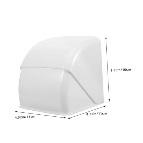 Gogogmee 2 Stück Wasserdichte Outdoor Steckdosen Schutzbox Regenfest Wetterfeste Steckdosenabdeckung für Außen Kompatibel Einfache Installation Langlebiges Material für Terrasse Balkon von Gogogmee