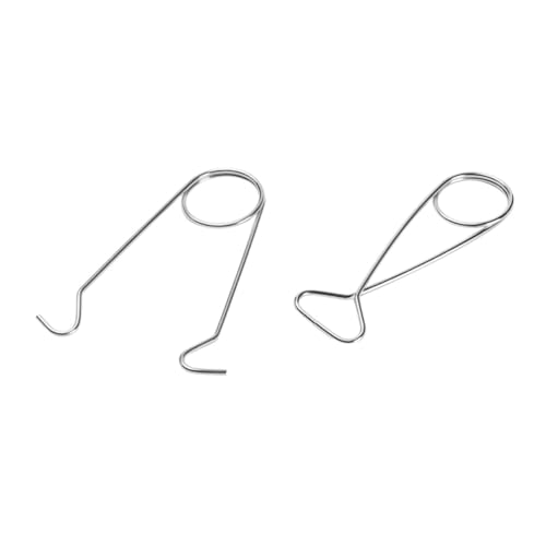 Gogogmee 2 Stück Wasserflaschen Haken Multi Funktionale Camping Hängehilfe für Töpfe und Fischmaulöffner Robuster und Rostfreier Trinkbecherhalter für Outdoor Aktivitäten von Gogogmee