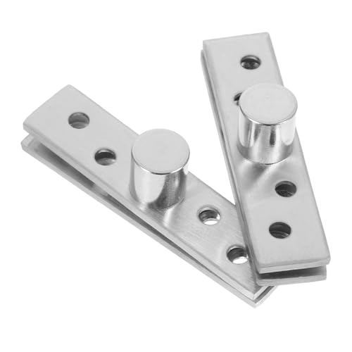 Gogogmee 2 Stücke Edelstahl Unsichtbare Türdrehgelenke Verdecktes Scharnier-system für Schränke Möbel Stabiler Zentrum-drehzapfen Unterstützt Verformungsschutz Gogogmee 2 Stücke Edelstahl Unsichtbare Türdrehgelenke Verdecktes Scharnier-system für Schränke Möbel Stabiler Zentrum-drehzapfen Unterstützt Verformungsschutz von Gogogmee