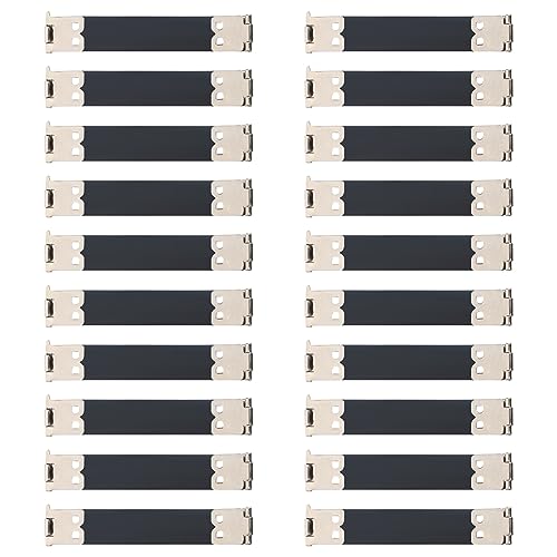 Gogogmee 20stücke Pack Innen-federklammern Für Handtaschen Geldbörsen Nähscharniere Flexrahmen Taschenverschlüsse Mit Federclip-Haken Für DIY-taschenherstellung von Gogogmee