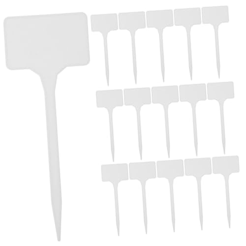 Gogogmee 20 Stück Kunststoff Pflanzenschilder Wetterfest Beschreibbar Pflanzstecker für Garten Blumen Pflanzenkennzeichnung Outdoor Garten Zubehör von Gogogmee